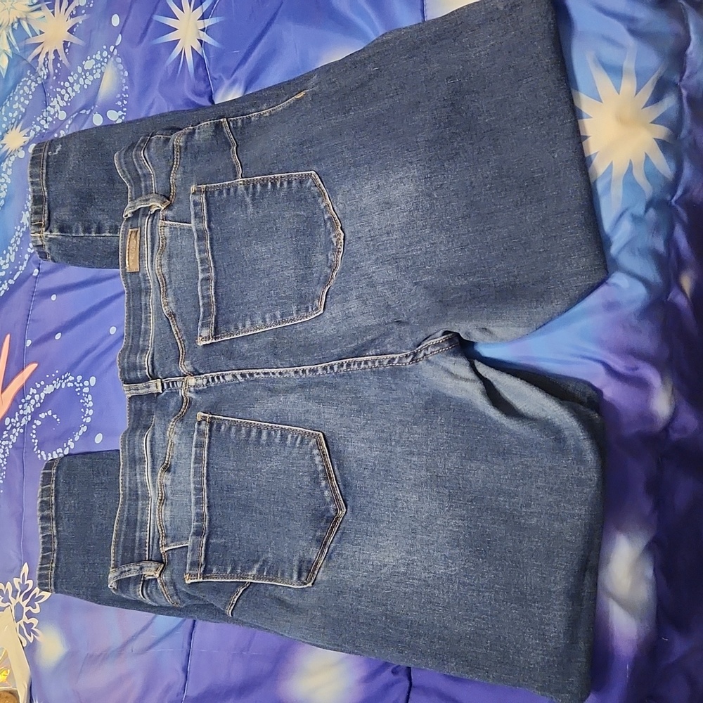 Sz 14 Womens Juicy Couture Skinny Jeans Midwaist Tummy Tuck Butt Lifting